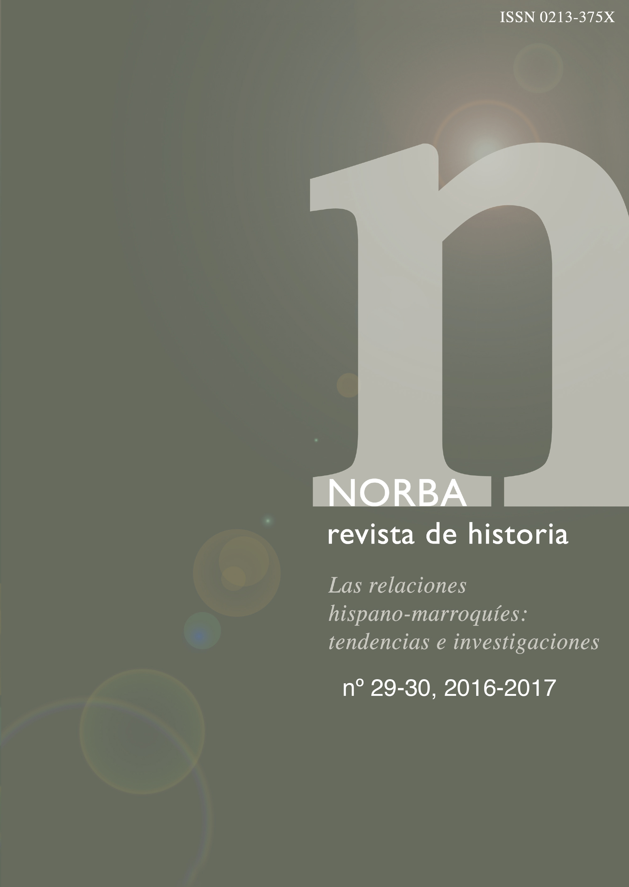 					View No. 29-30 (2016): Hispanic-Moroccan relationships: trends and investigations
				